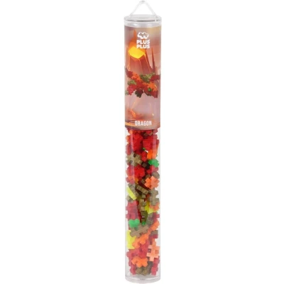 Afbeelding van Plus Animal Tube Draak Constructiespeelgoed Set Met Bouwstenen 100 Delige Bouwset Bouwspeelgoed Vanaf 3 Jaar