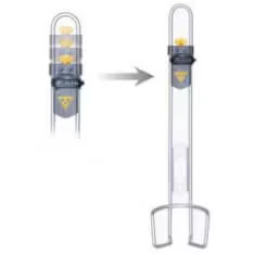 Afbeelding van Topeak Modula Cage XL bidonhouder BikeTotaal.nl Zilver