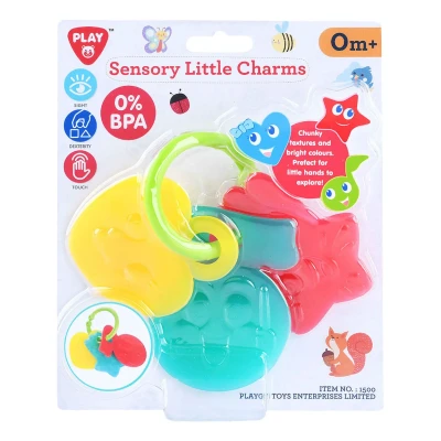 Afbeelding van Play Sensorische Sleutelhangers, 4dlg.