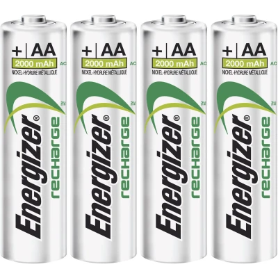 Afbeelding van Energizer Recharge Power Plus AA Batterij HR06 (4 st.)