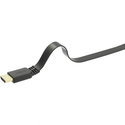 Afbeelding van SpeaKa Professional SP 9075620 HDMI kabel Aansluitkabel A stekker, stekker 2.00 m Zwart 4K UHD, Audio Return Channel (ARC), Vergulde