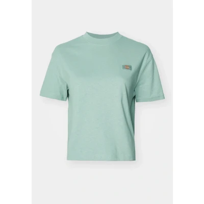 Afbeelding van Dickies Oakport BOXY TEE Tshirt basic, Dames, Maat: Medium, Iceberg green