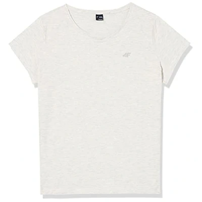 Afbeelding van 4F NOSD4 TSD300 11M T shirt Vrouw, Wit