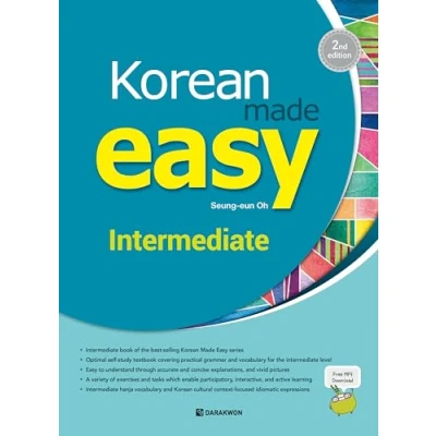 Afbeelding van KOREAN MADE EASY INTERMEDIATE (2ND EDITION): with MP3 Download