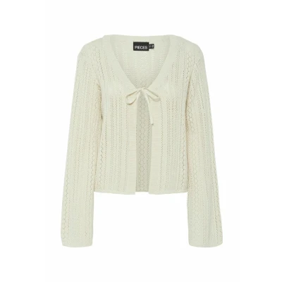 Afbeelding van PIECES vest ecru