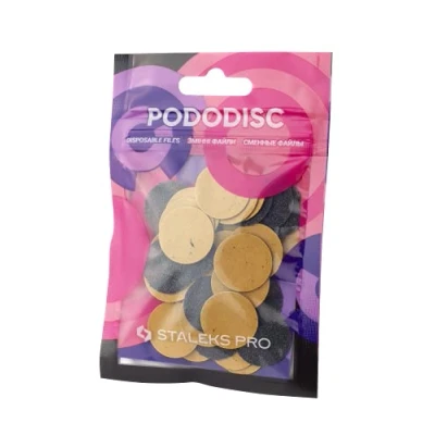 Afbeelding van STALEKS PRO Pododisc wegwerp kleefpads voor pedicure (robuustheid 80) PDF 20 80