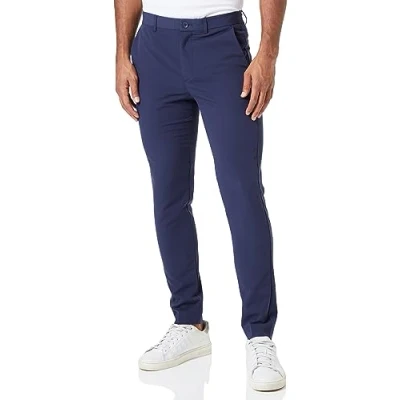 Afbeelding van ONLY &amp; SONS slim fit pantalon ONSEVE donkerblauw