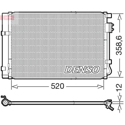 Afbeelding van Denso Airco condensor DCN41011