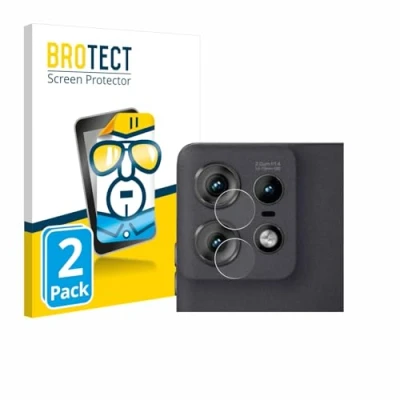 Afbeelding van BROTECT Screenprotector voor Motorola Edge 50 Pro (ALLEEN Camera Lens) Folie Beschermfolie transparant (2 Stuks)