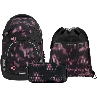 Afbeelding van Coocazoo rugzakset MATE Pink Illusion 3 delig, vanaf groep 5