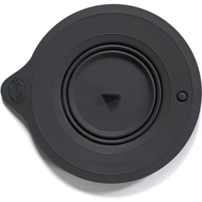 Afbeelding van Kitty Professional siliconen vershouddeksel compatibel met KitchenAid luchtventiel voor 3 l, 4,3 l en 4,8 mengkommen, vaatwasmachinebestendig (antraciet)