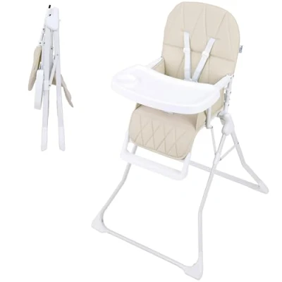 Afbeelding van ib style Kinderstoel Baby Leno Opvouwbaar, Licht &amp; Veilig voor Baby&#039;s Peuters, Zand