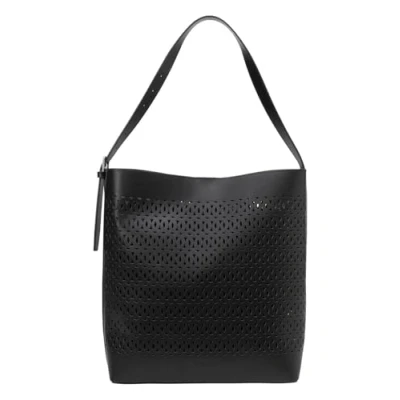 Afbeelding van Marc O&#039;Polo Schoudertas Alka Hobo Bag Black Zwart