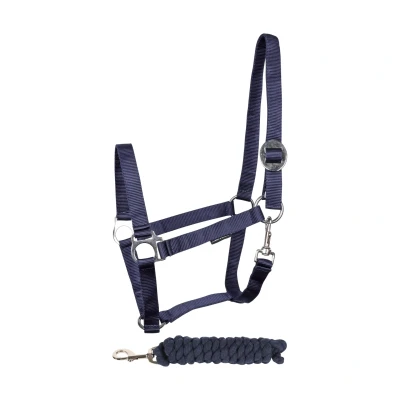 Afbeelding van Harry&#039;s Horse Halsterset Initial Full Navy