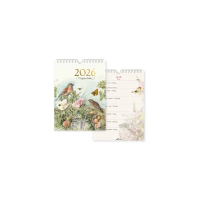 Afbeelding van Kalender 2026 Marjolein Bastin vogels 7dagen/1pagina