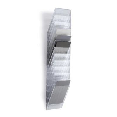 Afbeelding van Durable Folderhouder Flexiboxx 12 A4 Transparant Sorteerrek