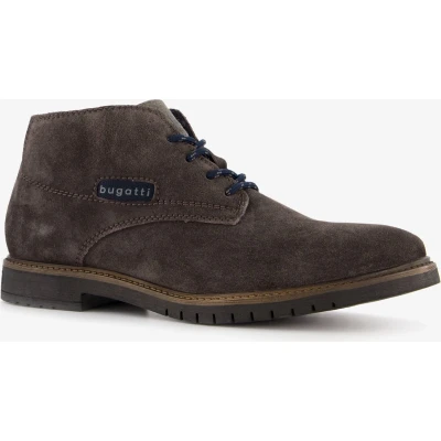 Afbeelding van Bugatti Caj Veterschoenen grijs Suede Heren Maat 40