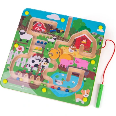 Afbeelding van Bigjigs Boerderijdoolhof puzzel