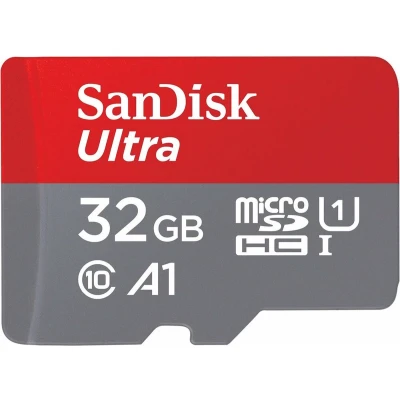 Afbeelding van SanDisk Ultra microSDXC 32GB Geheugenkaart 120MB/s A1 Cl.10 UHS I (SDSQUA4 032G GN6MA)