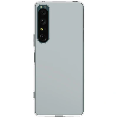 Afbeelding van Sony Xperia 1 IV Hoesje Siliconen en TPU (zacht) iMoshion Softcase/Backcover Transparant Telefoonhoesje
