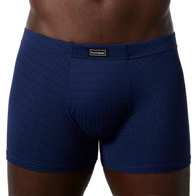 Afbeelding van Bruno Banani 2ER PACK Check LINE 2.0 Onderbroeken, Heren, Maat: Medium, Marine karo