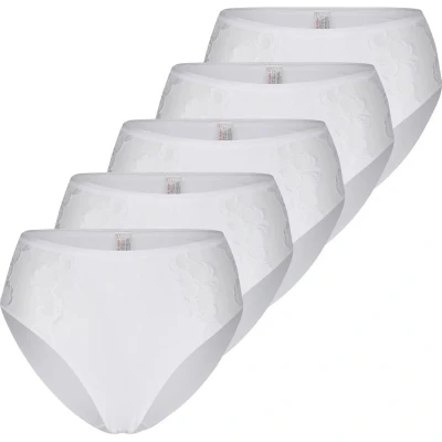 Afbeelding van Nina von C. HÜFT 5ER PACK Basic Slip, Dames, Maat: 38, Weiß