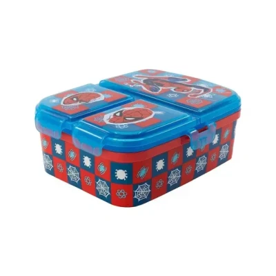Afbeelding van Spiderman Brooddoos met meerdere compartimenten 8412497747993