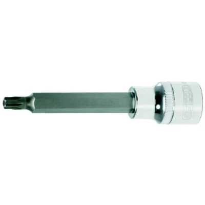 Afbeelding van KS Tools, Dopsleutel + dopmoer, 1/2&quot; CHROMEplus bitmof lang