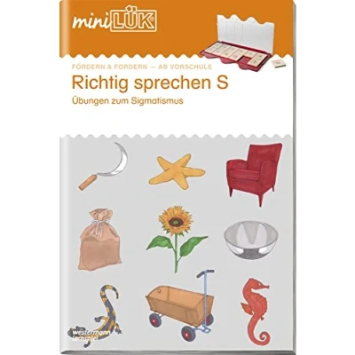 Afbeelding van miniLÜK. Richtig sprechen S: Übungen zum Sigmatismus ab Vorschule