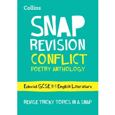 Afbeelding van Collins Snap Revision Conflict Poetry Anthology: New GCSE Grade 9 1 Edexcel English Literature: Ideal for the 2025 and 2026 Exams