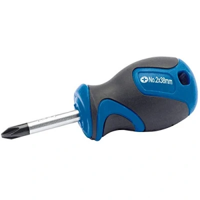 Afbeelding van Draper 50181 kruiskopschroevendraaier met zachte greep, 38 mm bladlengte