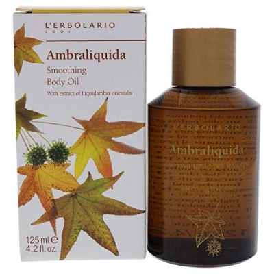 Afbeelding van L&#039;Erbolario Ambraliquida lichaamsolie voor zachte huid, per stuk verpakt (1 x 125 ml)