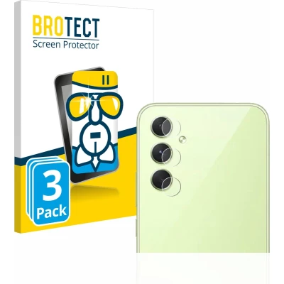 Afbeelding van BROTECT Glas Screen Protector voor Samsung Galaxy A54 5G (ALLEEN Camera Lens) (3 Stuks) Schermbeschermer [9H Hardheid, Beschermglas Folie niet Glas]