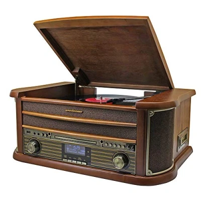 Afbeelding van Soundmaster NR545DAB Nostalgisch muziekcenter met DAB+ en bluetooth
