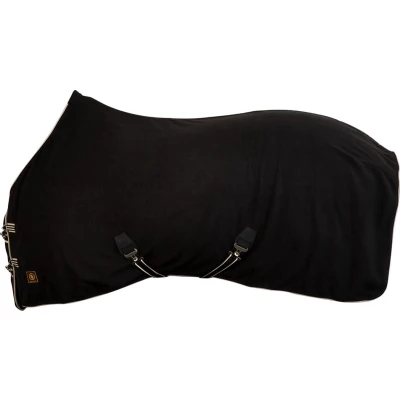 Afbeelding van Fleecedeken BR Deken Classic fleece Zwart Bovenlengte: 165 cm &amp; Onderlengte: 215