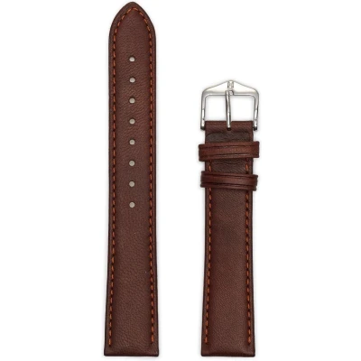 Afbeelding van Hirsh Horlogeband Merino Goudbruin Leer 18mm