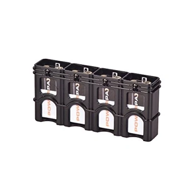 Afbeelding van Storacell Powerpax 9V Accu Caddy, Zwart