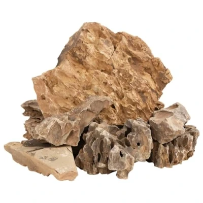 Afbeelding van vidaXL Drakenstenen 10 kg 5 30 cm bruin
