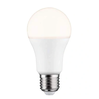Afbeelding van Paulmann 50122 LED lamp standaardvorm Smart Home Zigbee warmwit 9 watt dimbaar spaarlamp mat verlichting lampen 2700 K E27
