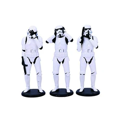Afbeelding van Drie Wijze Stormtrooper figuren