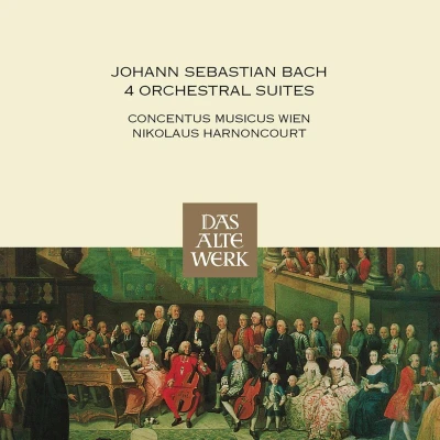 Afbeelding van Js Bach 4 Orchestral Suites
