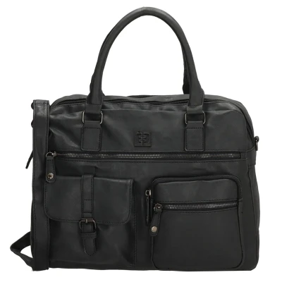 Afbeelding van Black Friday Deal: Enrico Benetti Ardèche Laptop Handtas 15&quot; Zwart