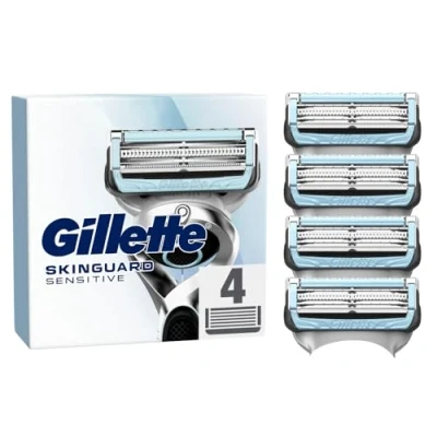 Afbeelding van Gillette Scheermesjes SkinGuard Sensitive 4 stuks