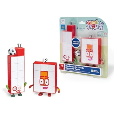 Afbeelding van Learning Resources Numberblocks Figuren Set Elf en Twaalf Educatief Tel Rollenspel voor Peuters &amp; Kleuters Fantasiespel Reisspel Ouders, Verzorgers Leerkrachten Leeftijd 35 Jaar