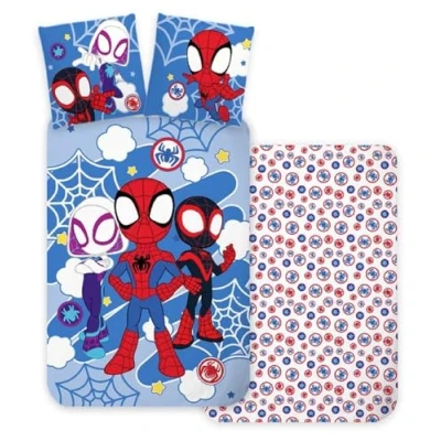 Afbeelding van Spidey Peuterdekbedovertrek 100 x 135 cm Katoen