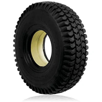 Afbeelding van SPARES2GO Band 3.00 x 8 Pneumatische Mobiliteit Scooter Blok Loopvlak 300x8 3.00x8 8&quot; Velg