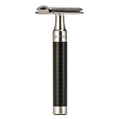 Afbeelding van Muhle double edge safety razor ROCCA RVS matzwart R96