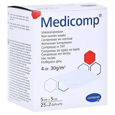 Afbeelding van Medicomp Kp Ster 4l 5x5cm 30g 25x2