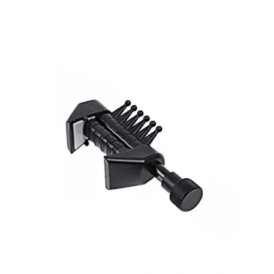 Afbeelding van Alnicov Multifunctionele 6 koor capo, open tuning spider chords, draagbare alternatieve tuning, gitaarkapo voor akoestische gitaarsnaren, zwart