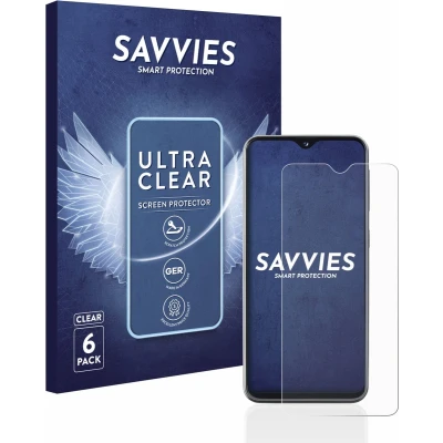 Afbeelding van Savvies (6 Stuks) Schermbeschermer voor Samsung Galaxy A20e Screen Protector Ultra Transparant